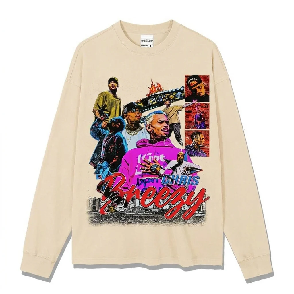 Chris Brown Breezy Sweatshirt 2024 - Image 9