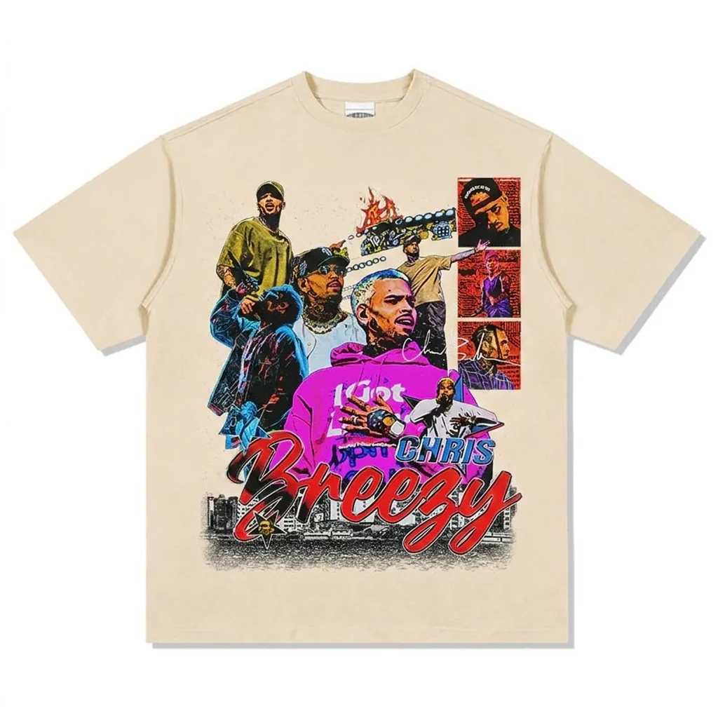 Chris Brown Breezy TEE 2024 - Image 9
