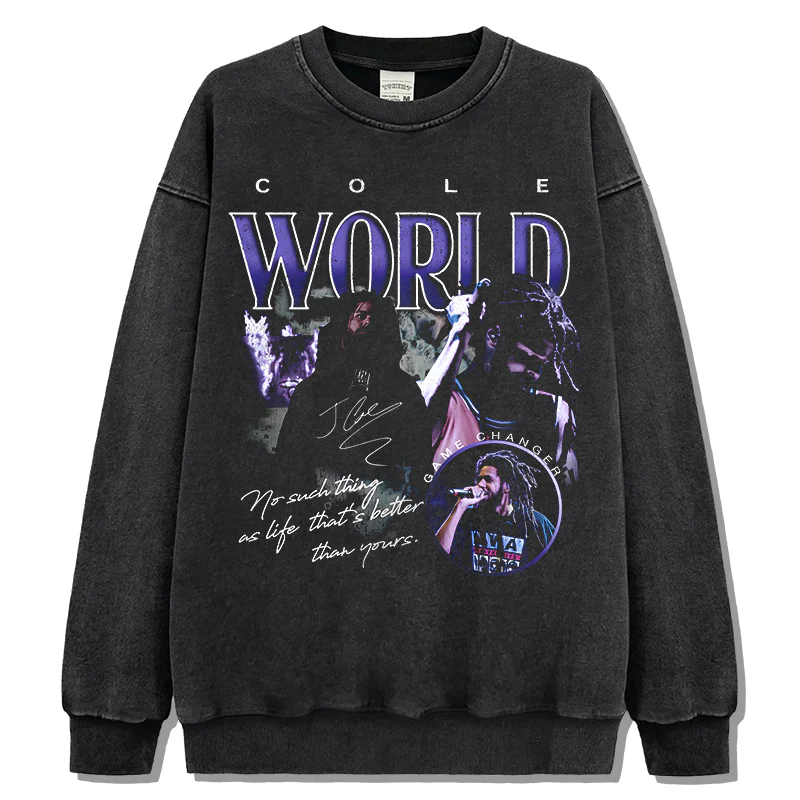Cole World By J Cole Sweatshirt - Image 2