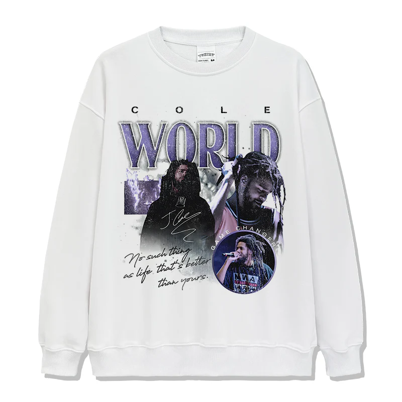 Cole World By J Cole Sweatshirt - Image 3