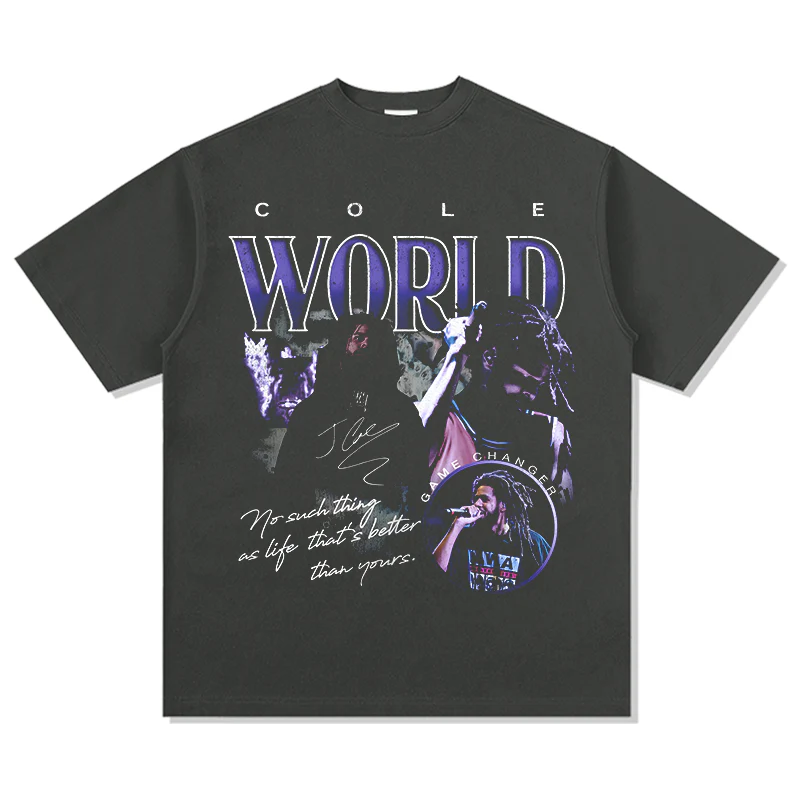 Cole World By J Cole TEE - Image 2