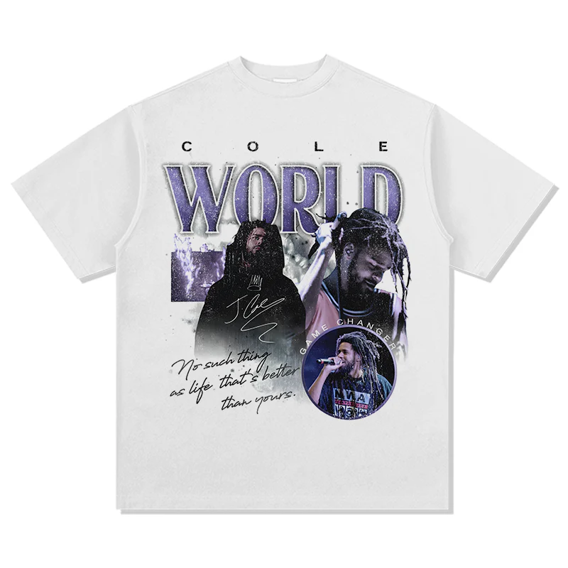 Cole World By J Cole TEE - Image 4