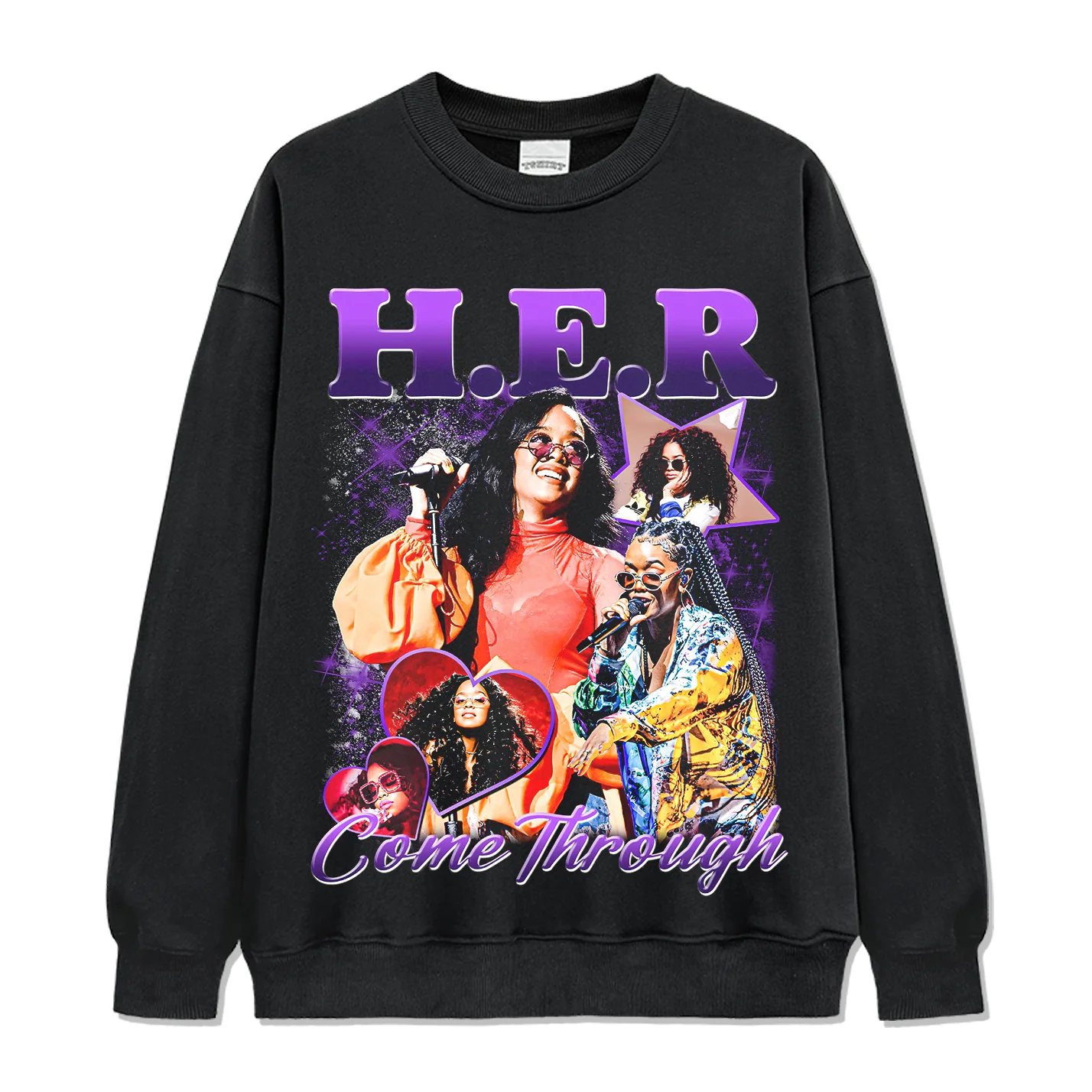 Come Through By H.e.r Sweatshirt