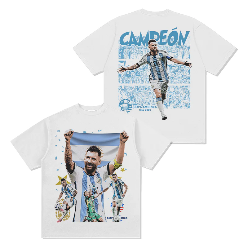 Copa America 2024 Campeón By Messi Tee