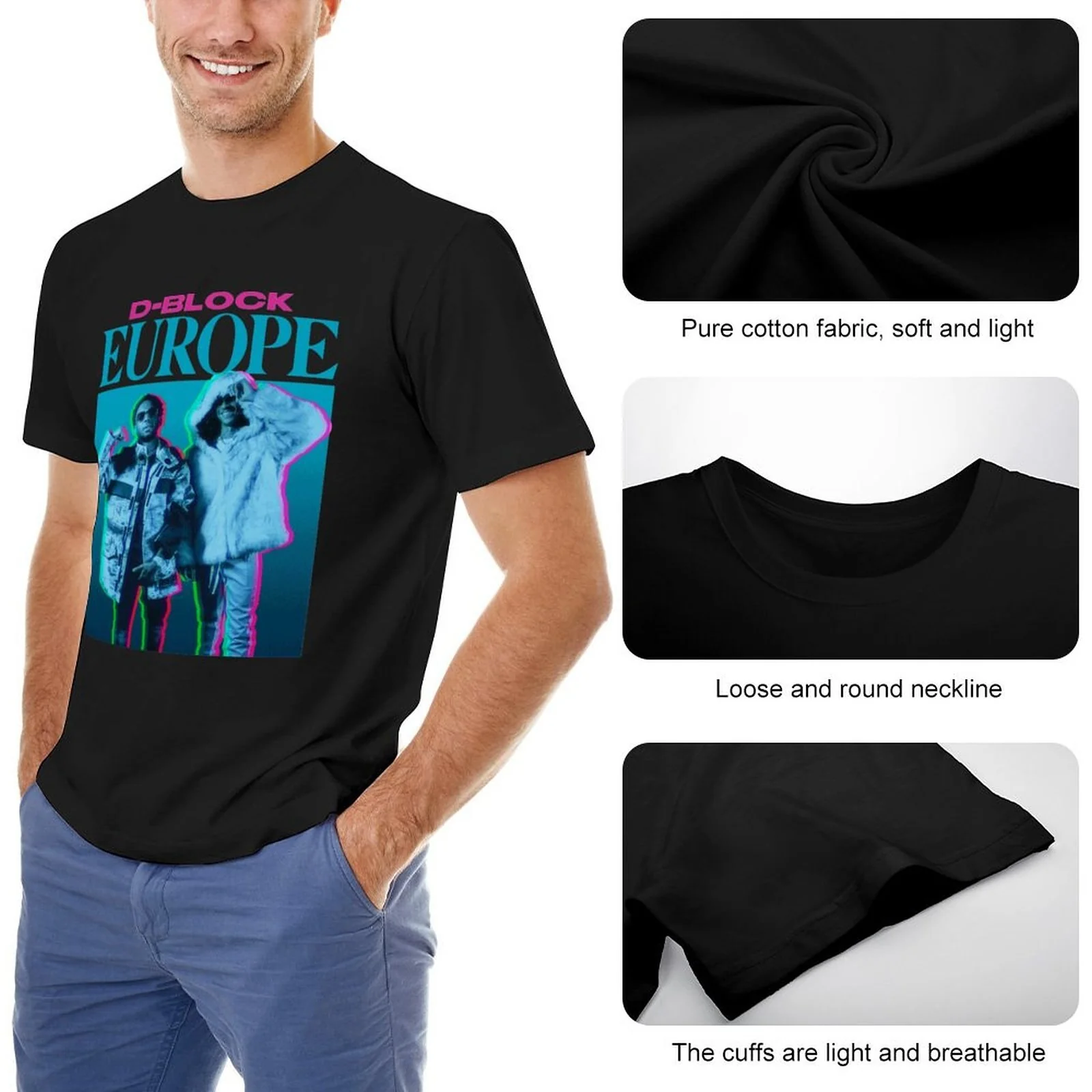 D Block Europe T-shirt - Image 3