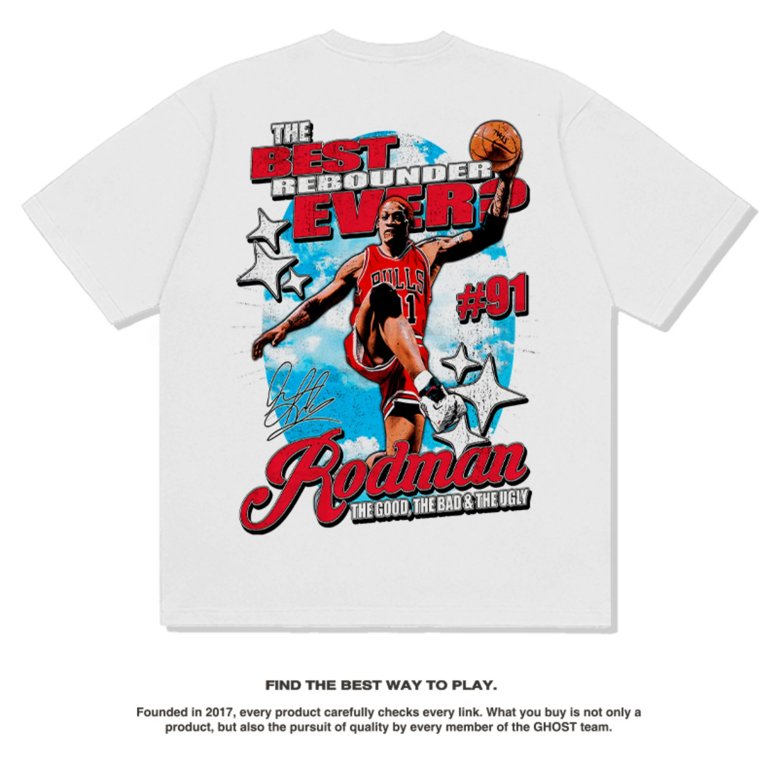 Dennis Rodman HOODIE NBA 2024 - Image 11