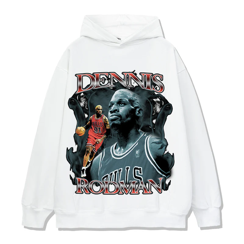 Dennis Rodman HOODIE NBA - Image 3