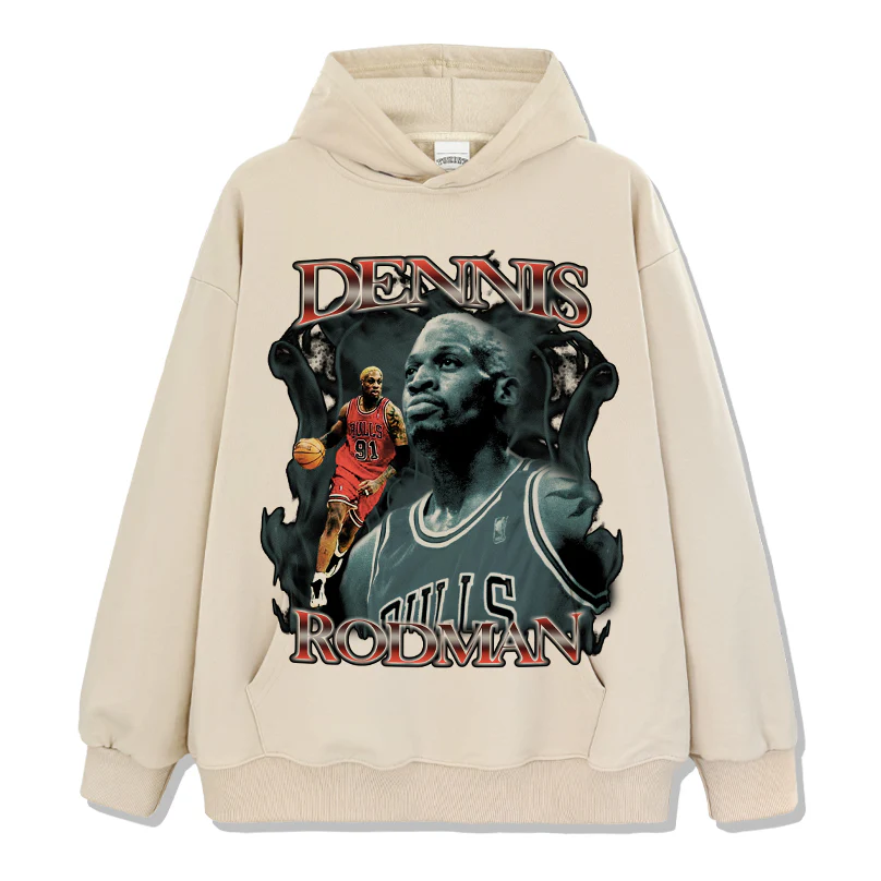 Dennis Rodman HOODIE NBA - Image 4