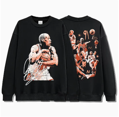 Dennis Rodman Sweatshirt NBA 2024 - Image 6