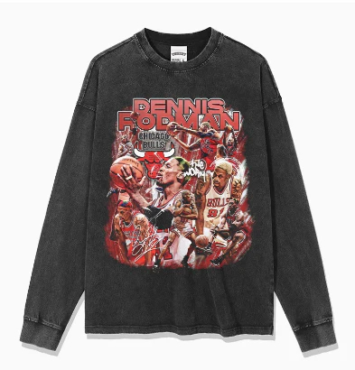 Dennis Rodman Sweatshirt NBA 2024 - Image 5