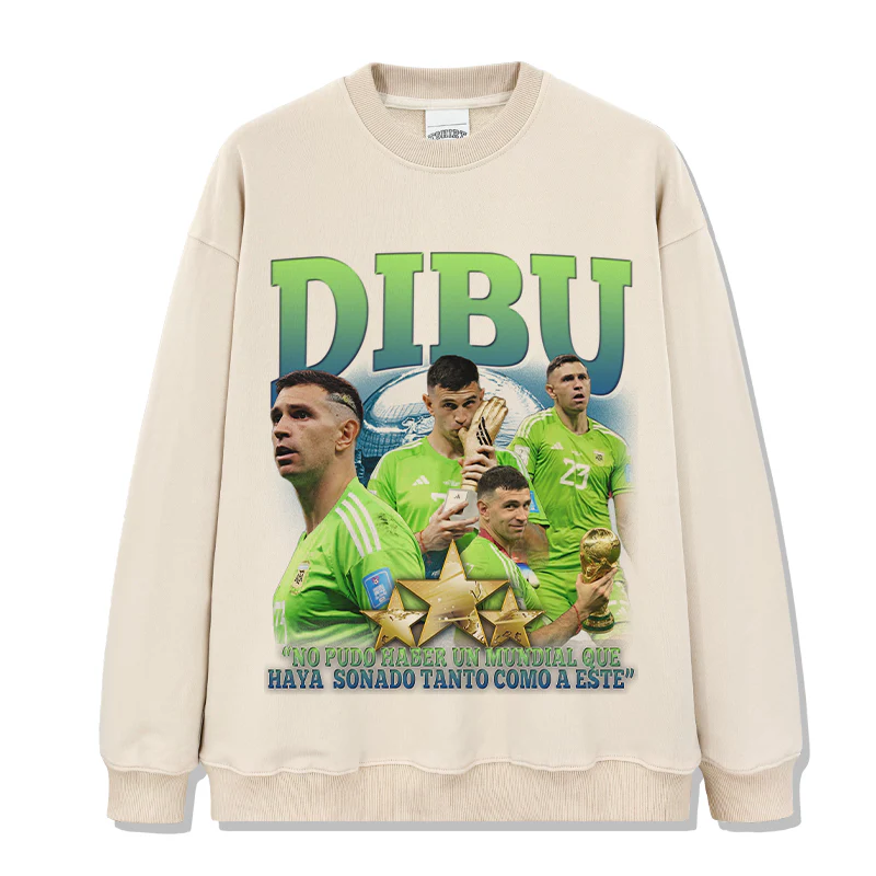 Dibu "No Pudo Haber Un MunDial Que Haya Sonado Tanto Como A Este" Emiliano Martínez Sweatshirt - Image 4