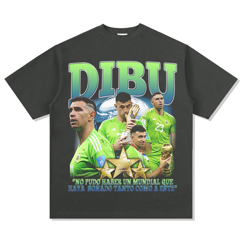 Dibu "No Pudo Haber Un MunDial Que Haya Sonado Tanto Como A Este" Emiliano Martínez Tee - Image 2