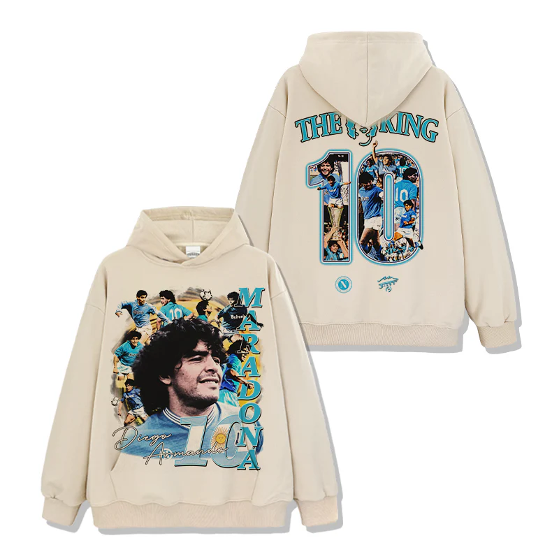 Diego Maradona The King Hoodie - Image 3