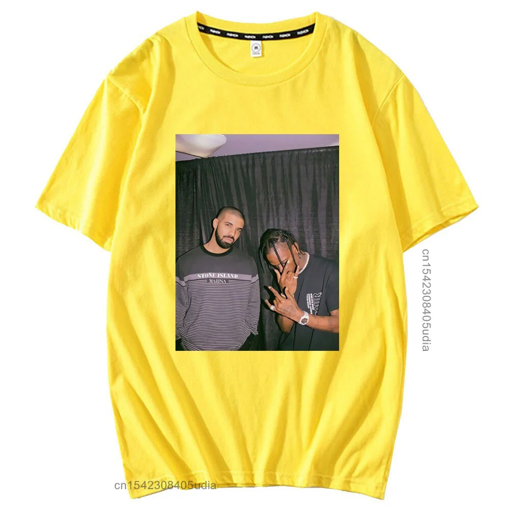 Drake And Travis Scott Retro Style T Shirt - Image 3