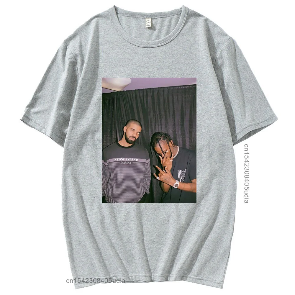Drake And Travis Scott Retro Style T Shirt - Image 4