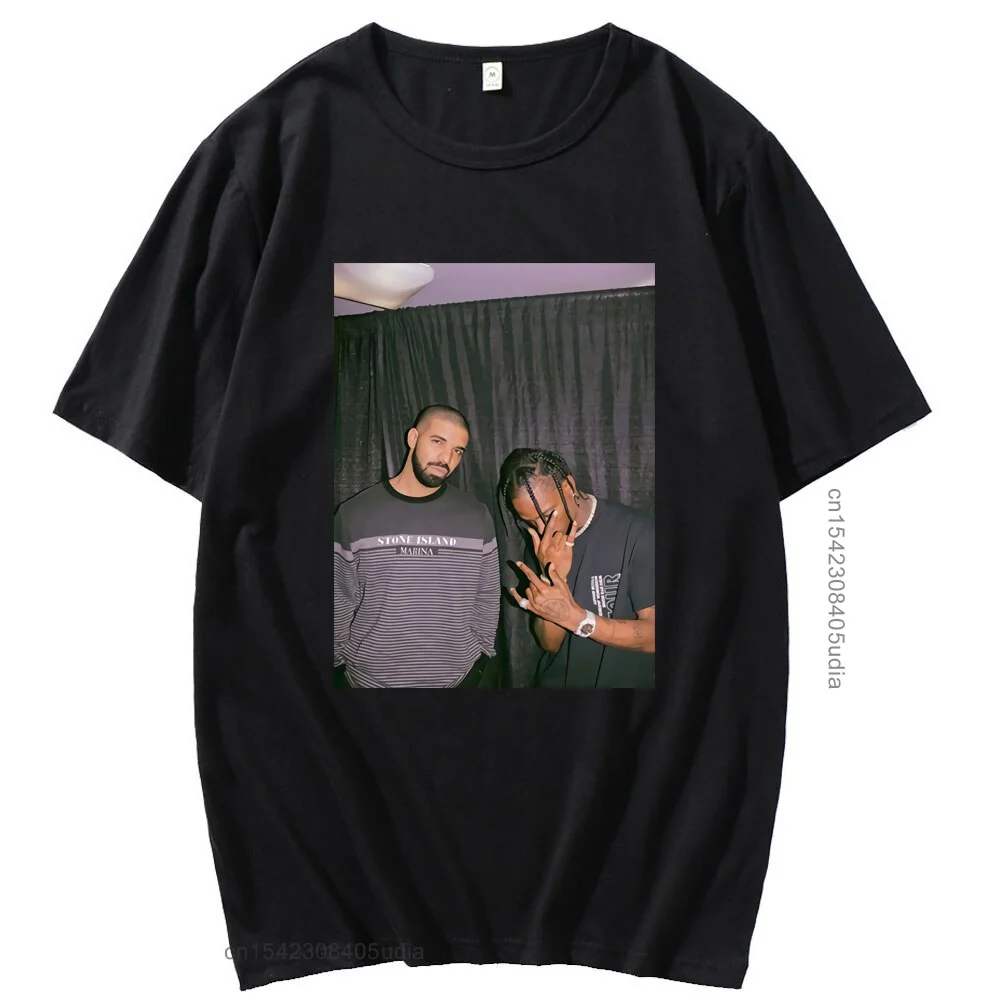 Drake And Travis Scott Retro Style T Shirt - Image 5