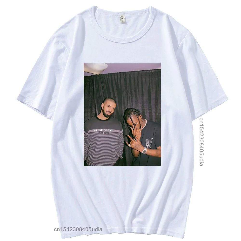 Drake And Travis Scott Retro Style T Shirt - Image 8
