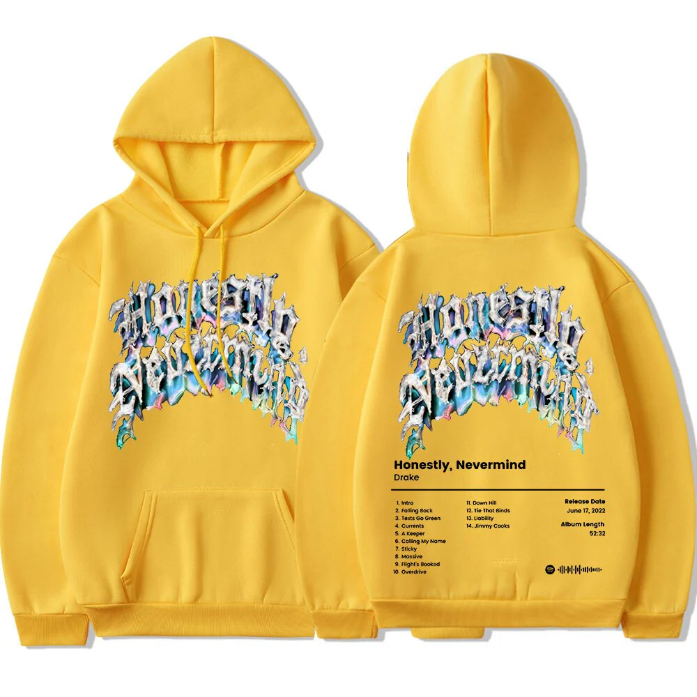 Drake Honestly Nevermind Hoodie Streetwear - Image 3