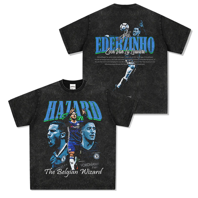 Eden Hazard “The Belgian Wizard Tee” - Image 3