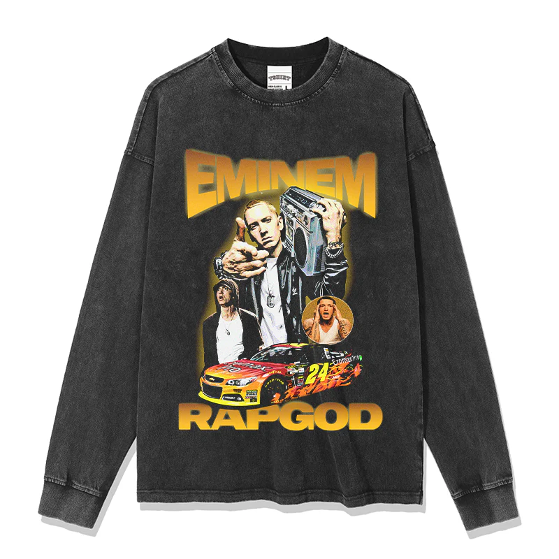 EMINEM "RAP GOD" SWEATSHIRT 2024 - Image 4