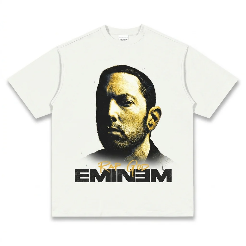 EMINEM RAP GOD Tee 2024 - Image 3