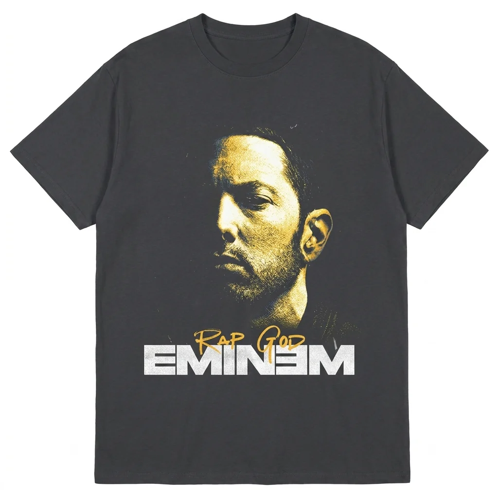 EMINEM RAP GOD Tee 2024 - Image 4