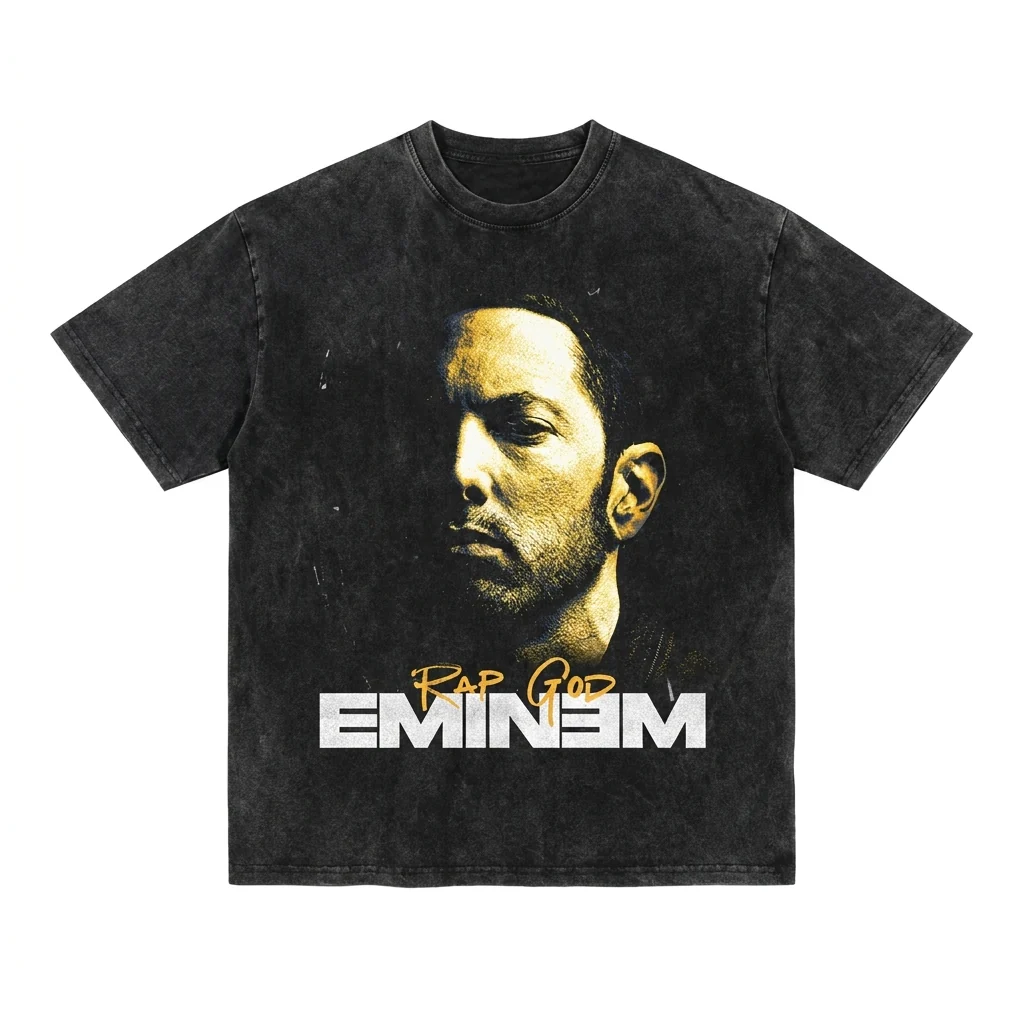 EMINEM RAP GOD Tee 2024 - Image 5