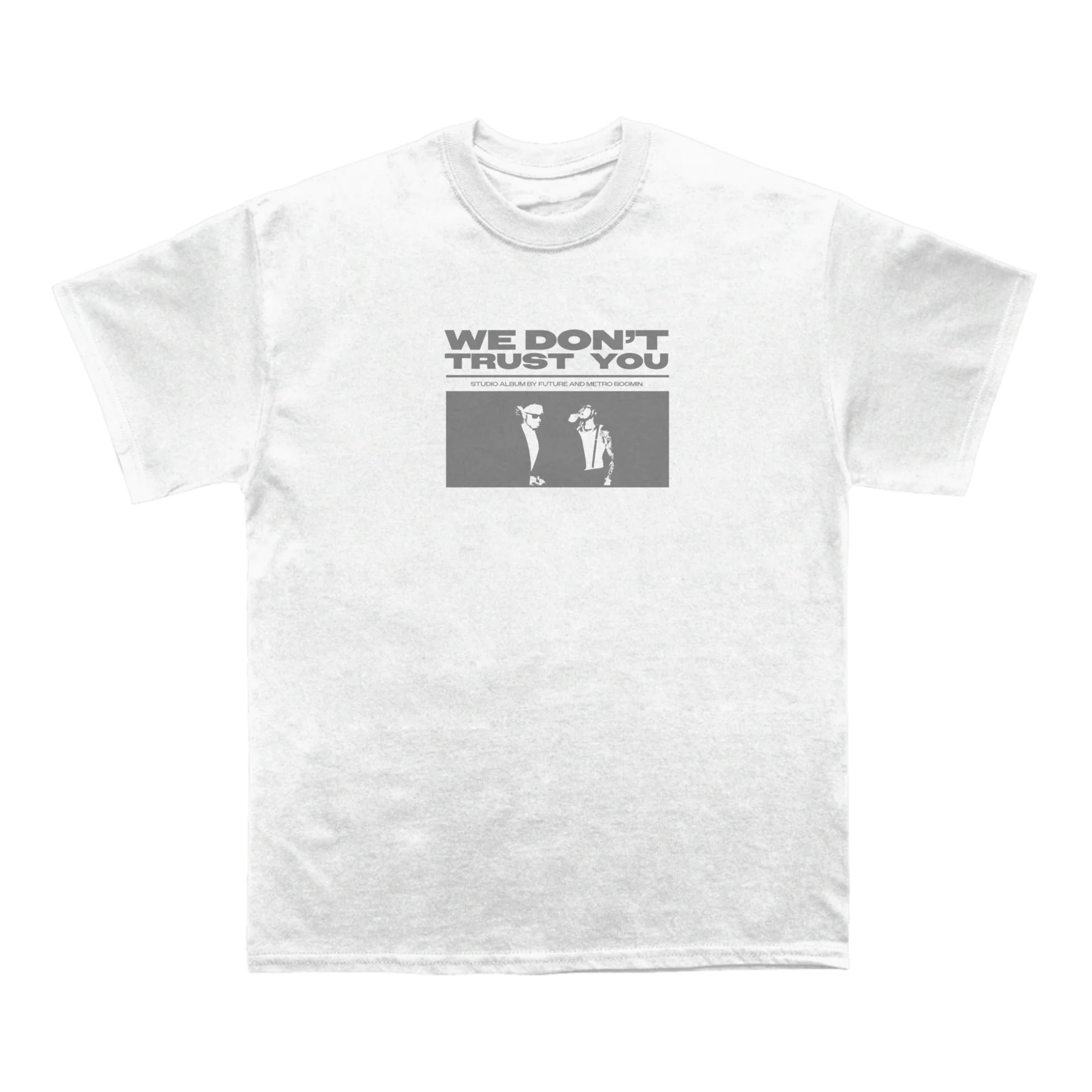 Future And Metro Bomin "We Don’t Trust You" Back Design TEE - Image 2