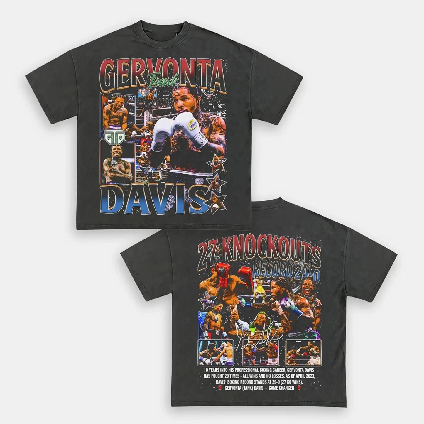 Gervonta Davis Back Design TEE - Image 3