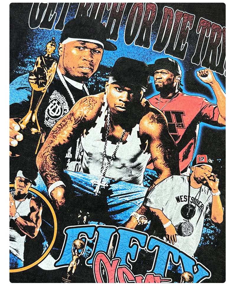 Get Rich Or Die Tryin By 50cent Tee - Image 4