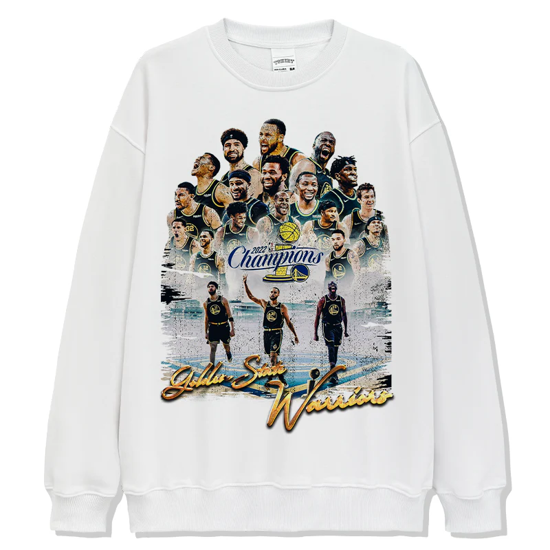 Golden State Warriors Sweatshirt NBA - Image 3