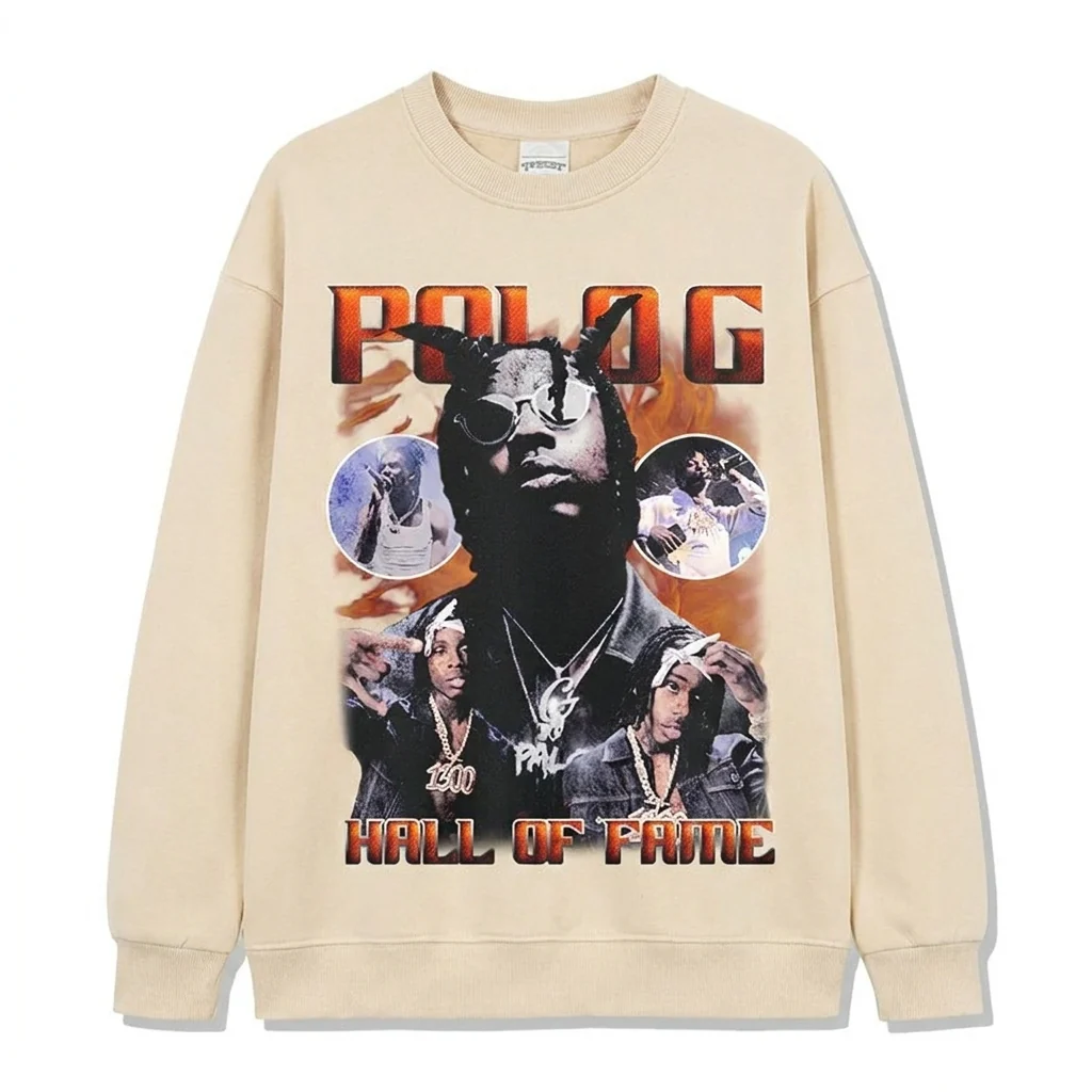 Hall Of Fame By Polo G Sweatshirt - Image 5