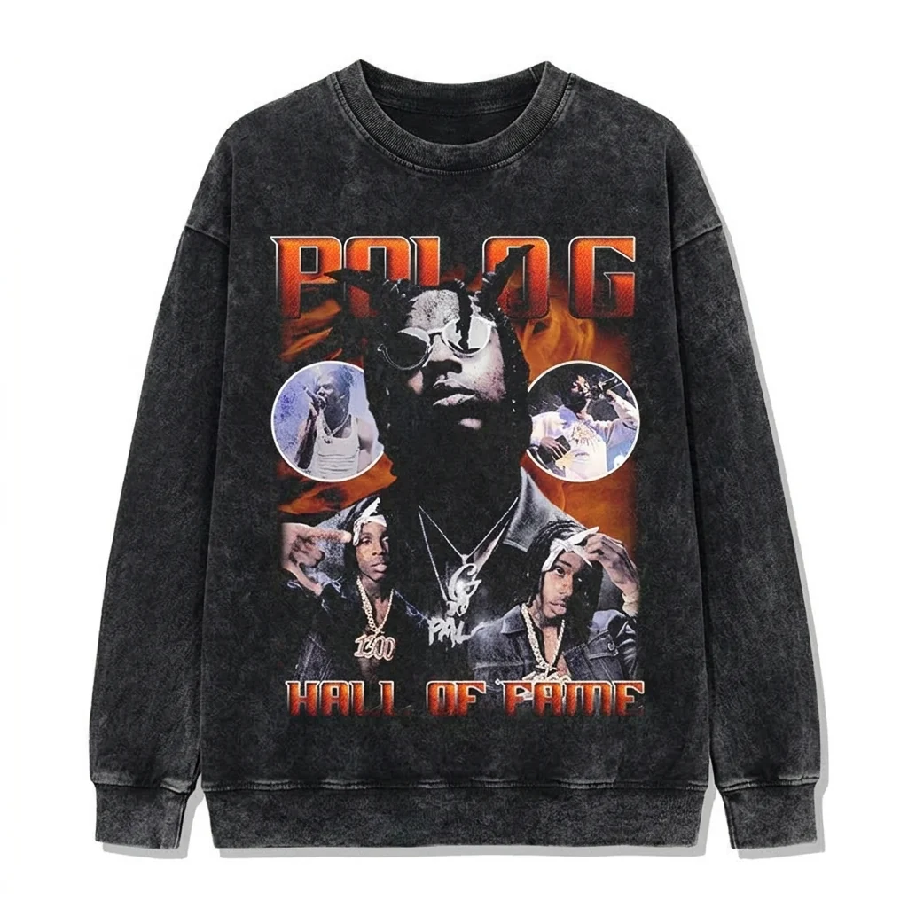 Hall Of Fame By Polo G Sweatshirt - Image 7