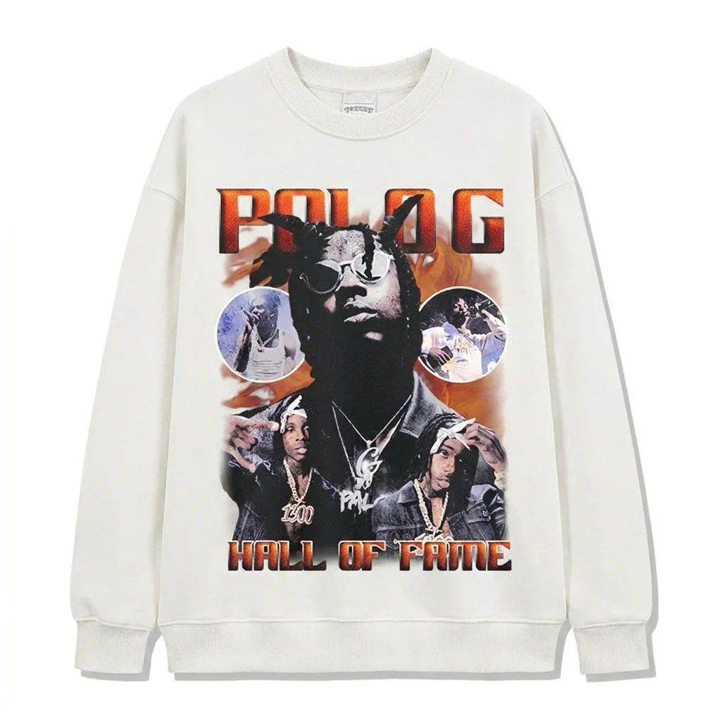 Hall Of Fame By Polo G Sweatshirt - Image 8