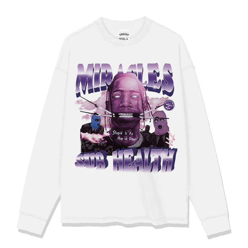 Travis Scott Miracles Sweatshirt 2024 - Image 4