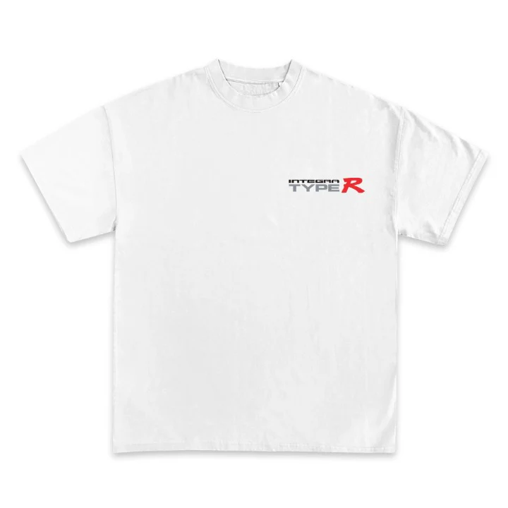 Honda "Integra Type R JDM" Racing Back Design Graphic TEE - Image 2