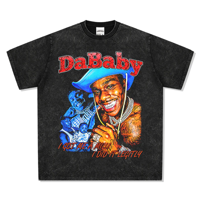 I Got A Milli I Did It Legitly By DaBaby TEE - Image 3