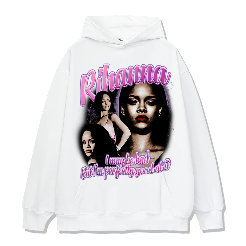 I may be bad but I'm perfectly good at it By Rihanna Hoodie - Image 3