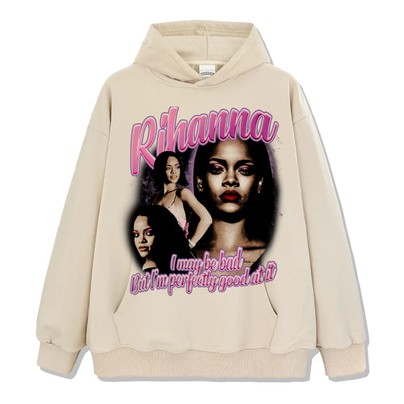I may be bad but I'm perfectly good at it By Rihanna Hoodie - Image 4