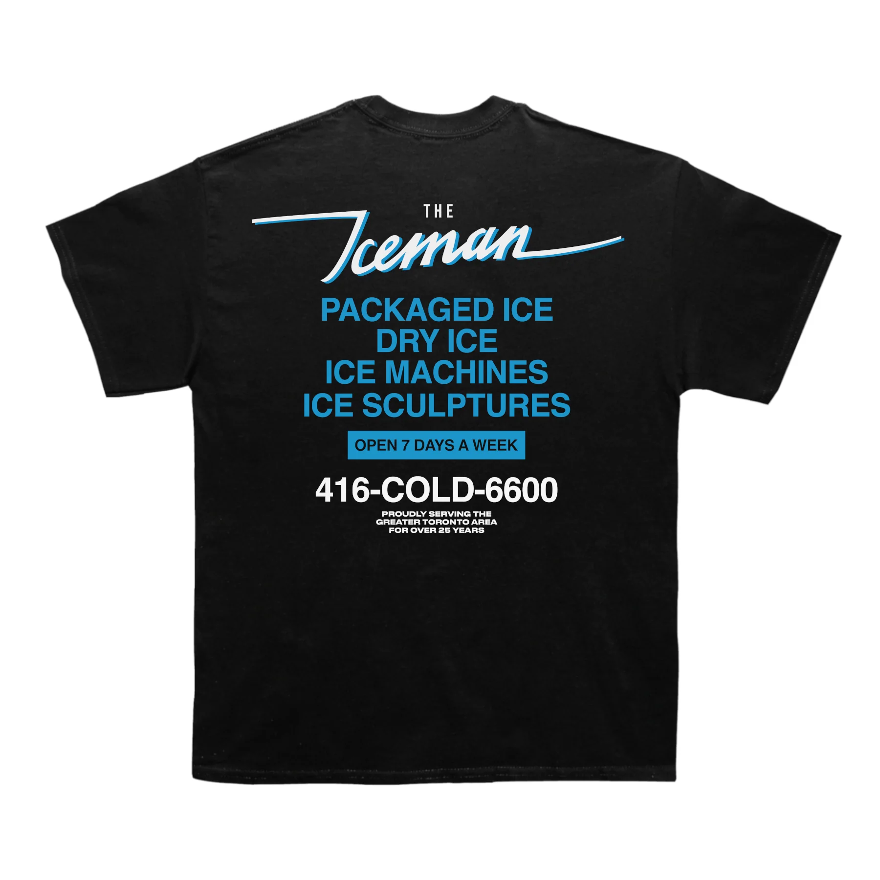Iceman "Packaged Ice" T-shirt (With Backprint) - Image 2