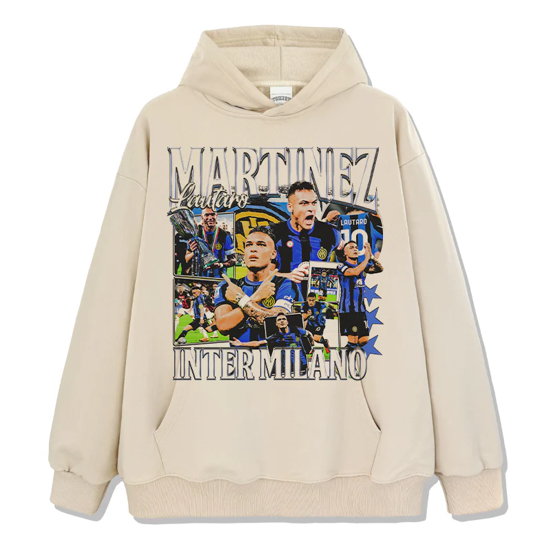 Inter Milano By Lautaro Martinez Hoodie - Image 3