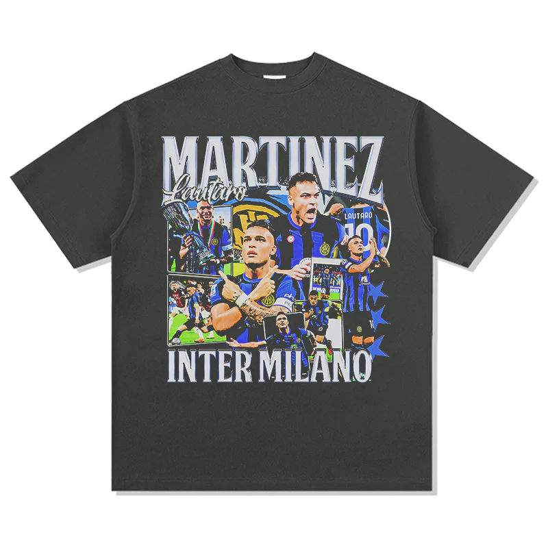 Inter Milano By Lautaro Martinez Tee - Image 2