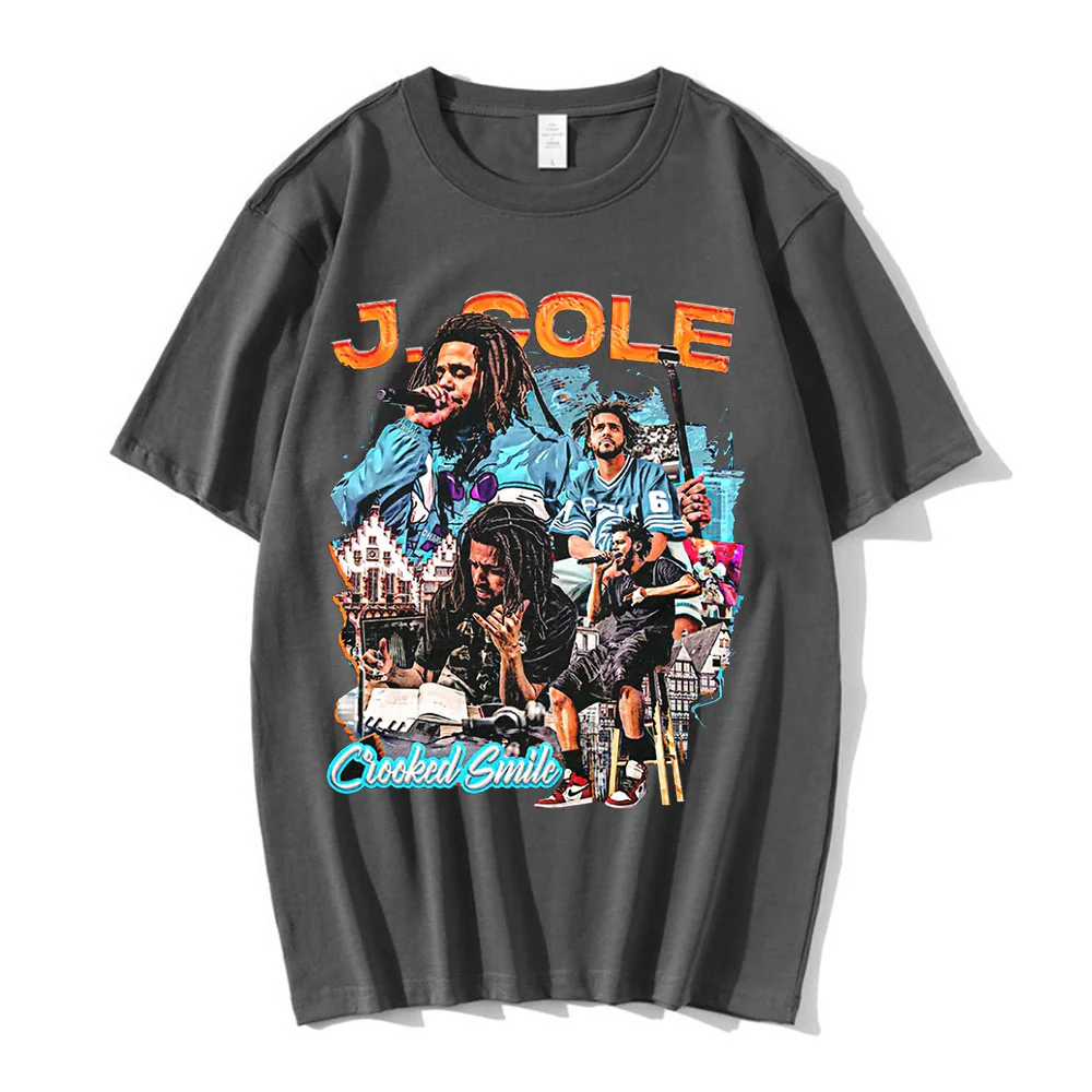J Cole Crooked Smile Summer T Shirt - Image 4