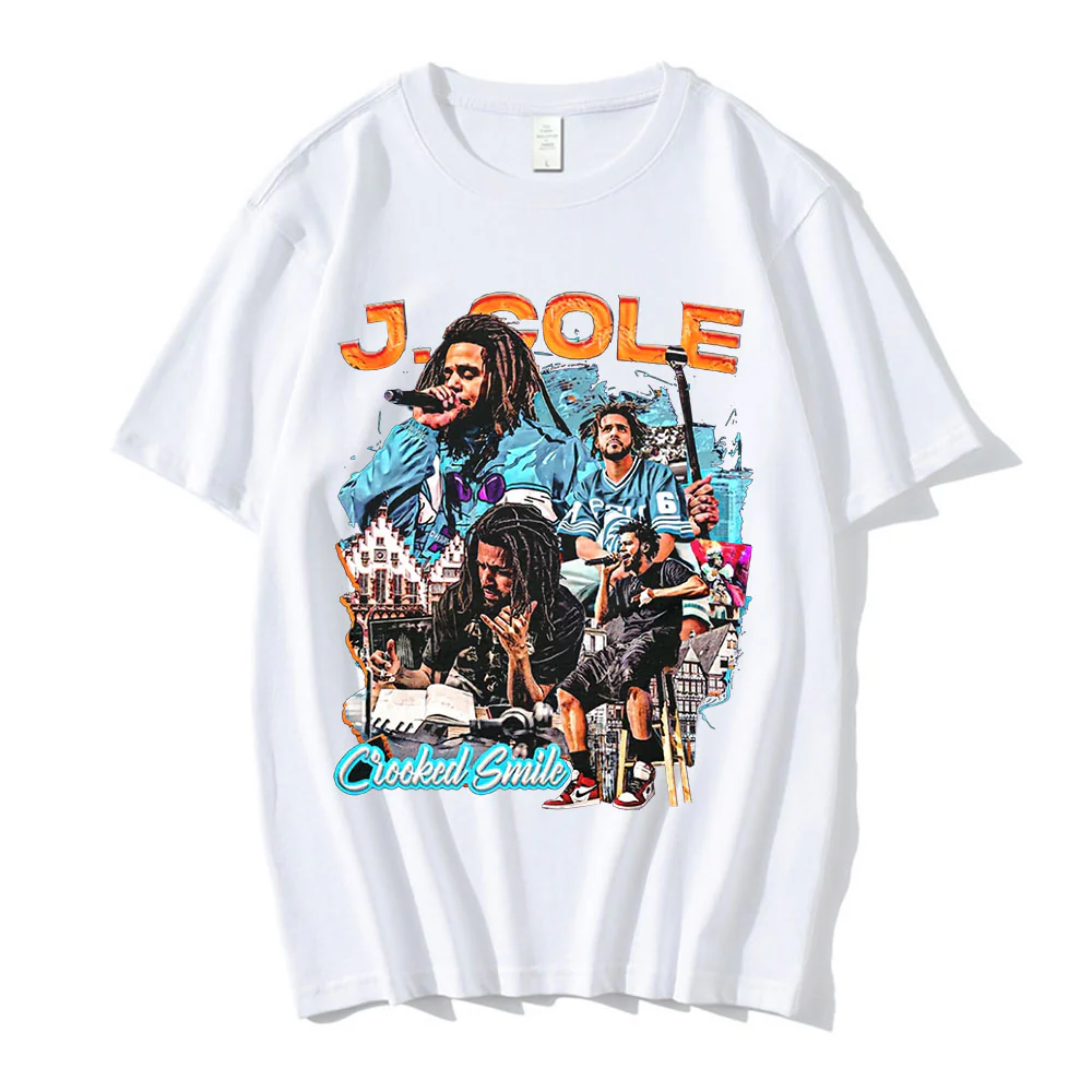 J Cole Crooked Smile Summer T Shirt - Image 8