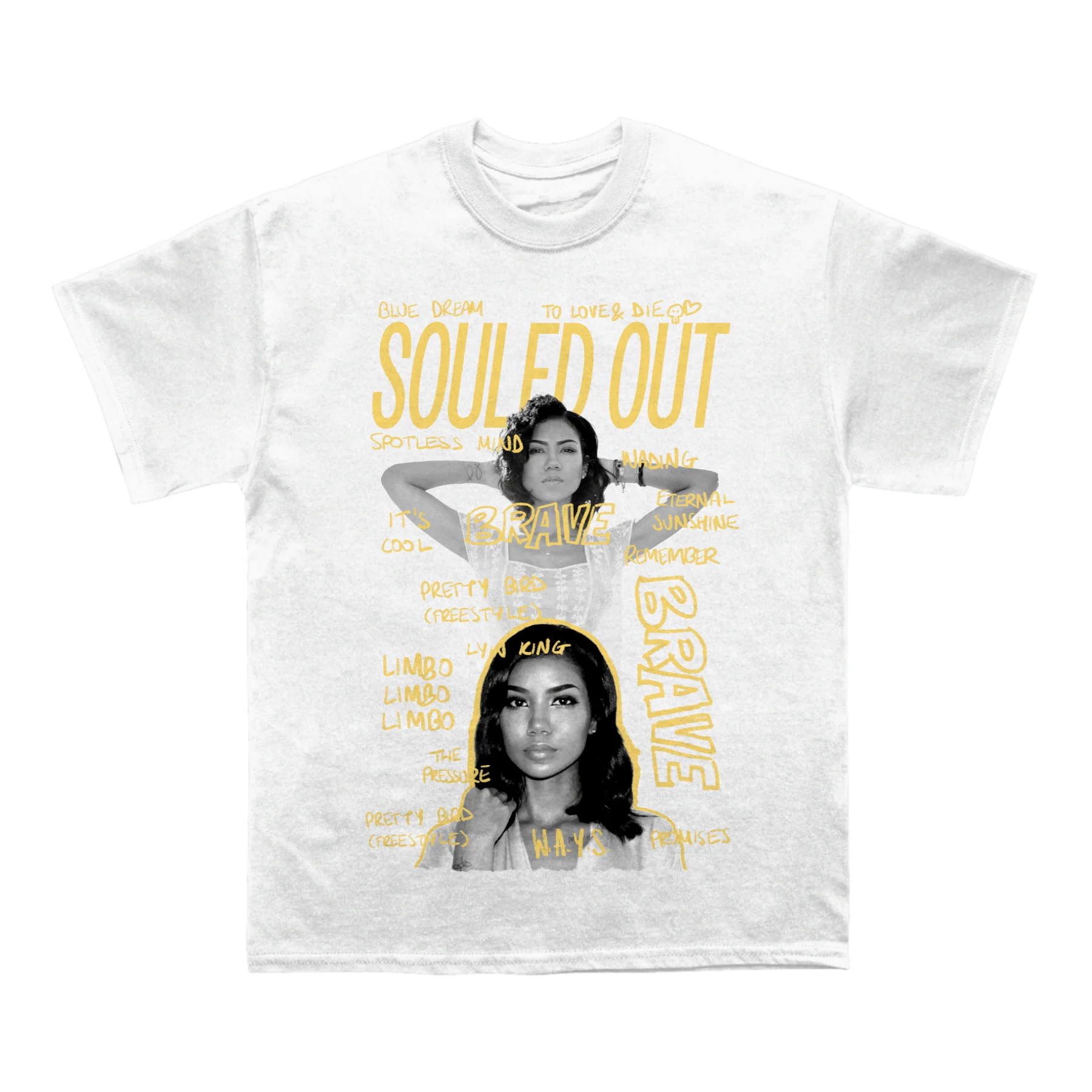 Jhene Aiko "Souled Out Sketchbook" TEE - Image 2