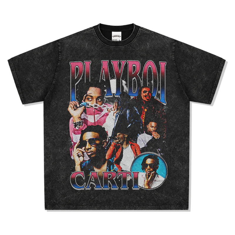 Jordan Terrell Carter By Playboi Carti Tee - Image 3
