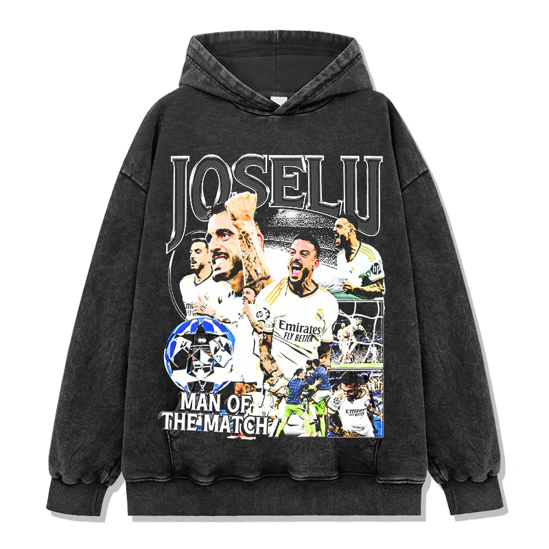 Joselu "Man Of The Match"Hoodie - Image 2