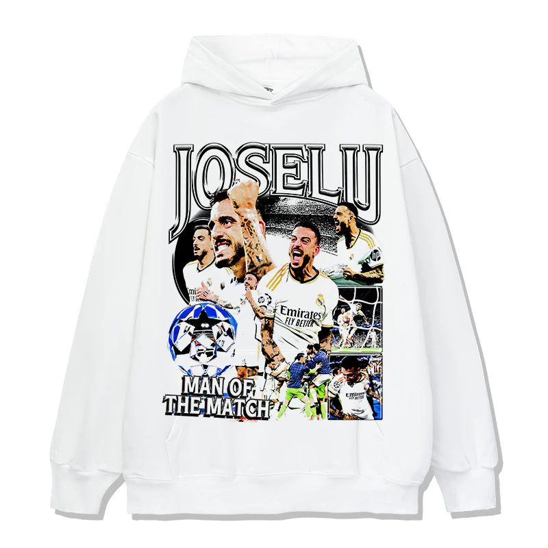 Joselu "Man Of The Match"Hoodie - Image 3
