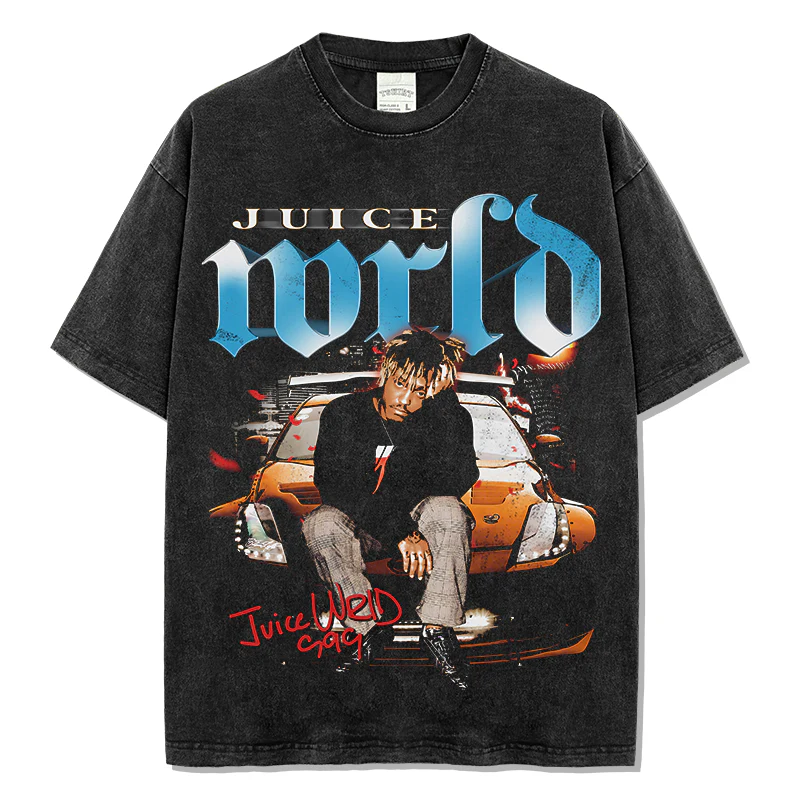 Juice Wrld Back Design TEE 2024 - Image 3