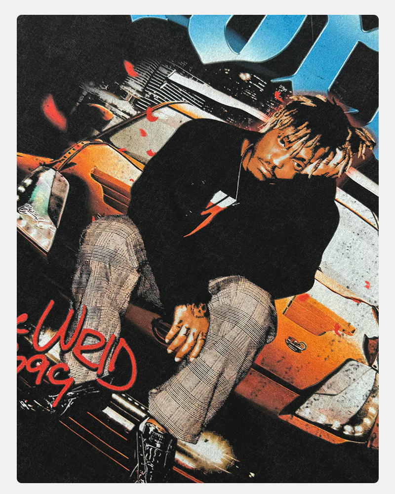 Juice Wrld Back Design TEE 2024 - Image 6
